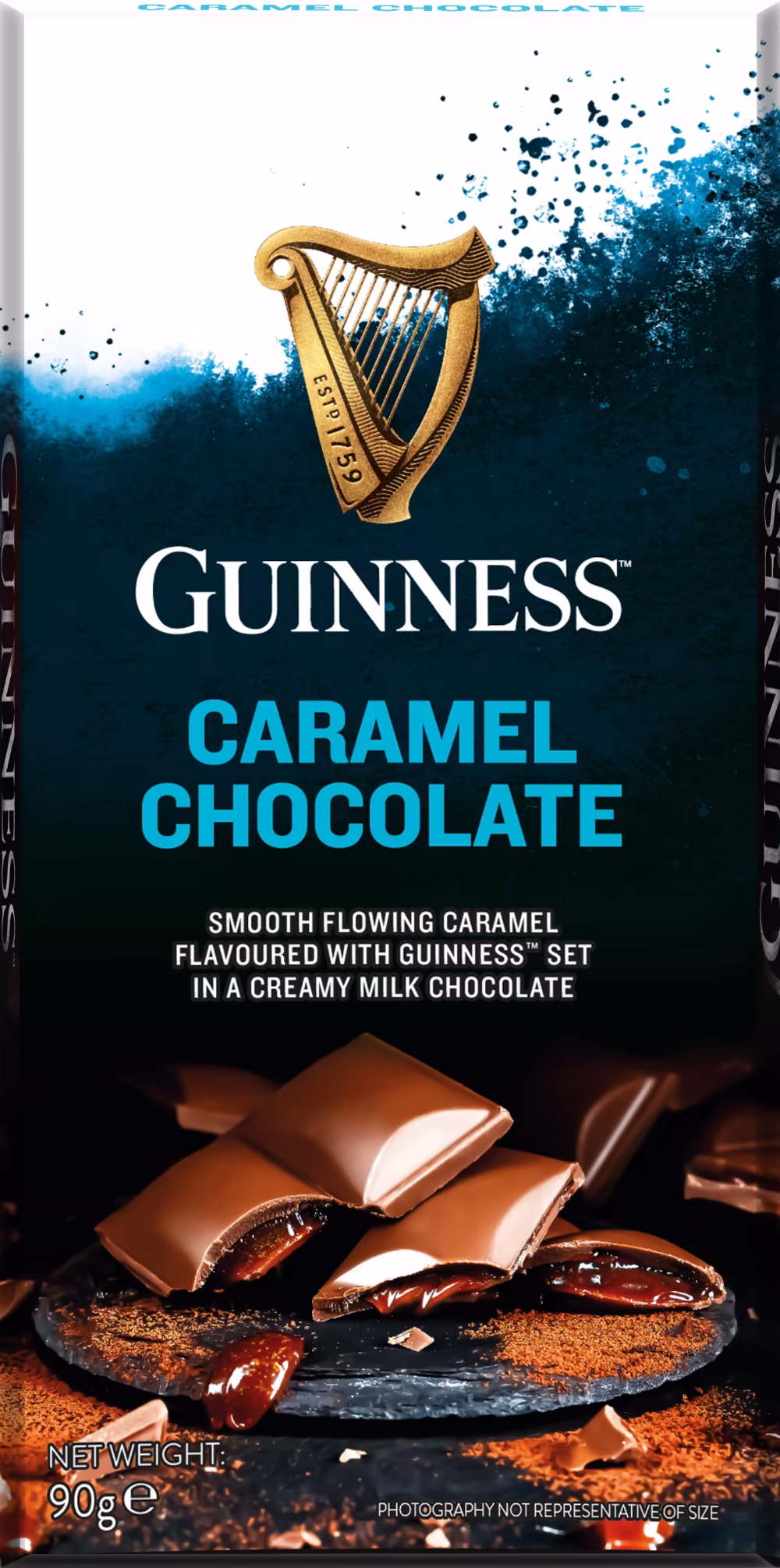 GUINNESS Caramel Chocolate Bar 90g