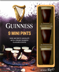 GUINNESS 9 Mini Pints Chocolates 82g