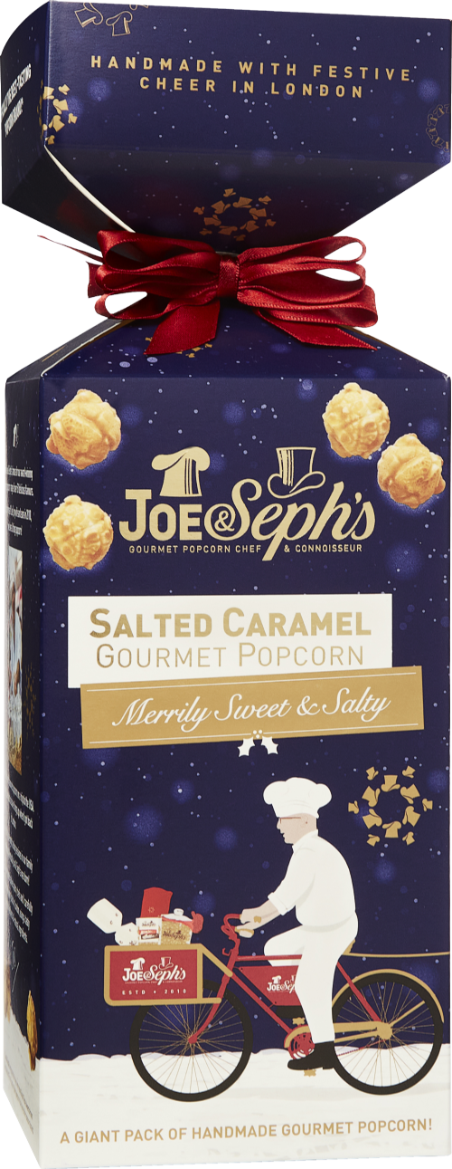 JOE & SEPH'S Salted Caramel Gourmet Popcorn Cracker Box 85g