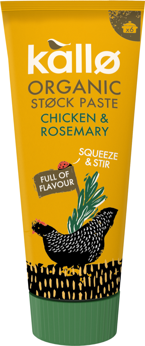 KALLO Organic Stock Paste - Chicken & Rosemary 100g