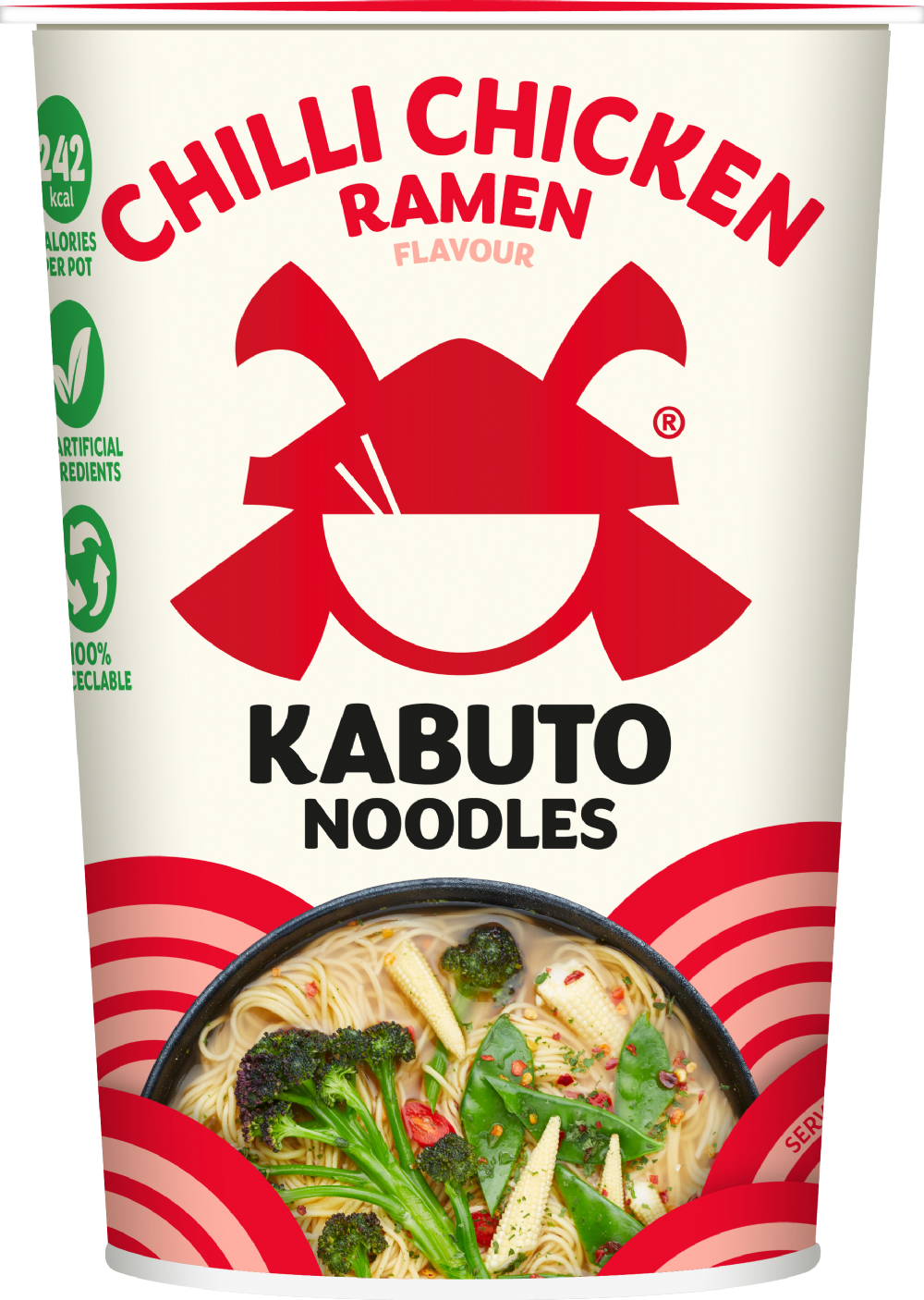 Holleys Fine Foods KABUTO NOODLES Chilli Chicken Ramen 65g