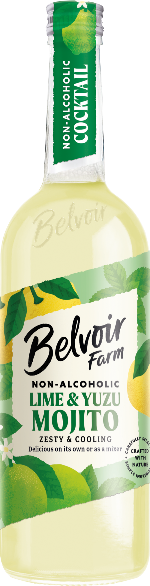 BELVOIR Non-Alcoholic Lime & Yuzu Mojito 75cl