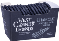 WEST COUNTRY LEGENDS Charcoal Biscuits for Cheese 100g