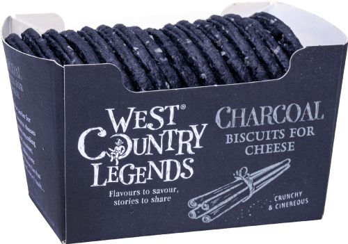 WEST COUNTRY LEGENDS Charcoal Biscuits for Cheese 100g