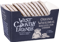 WEST COUNTRY LEGENDS Original Wholemeal Biscuits for Cheese 100g
