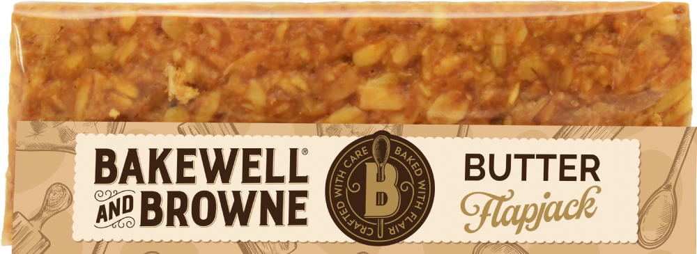 BAKEWELL & BROWNE Butter Flapjack 80g
