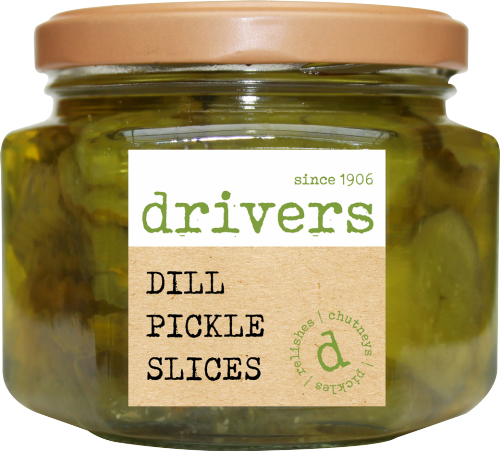 DRIVER'S Dill Pickle Slices 350g