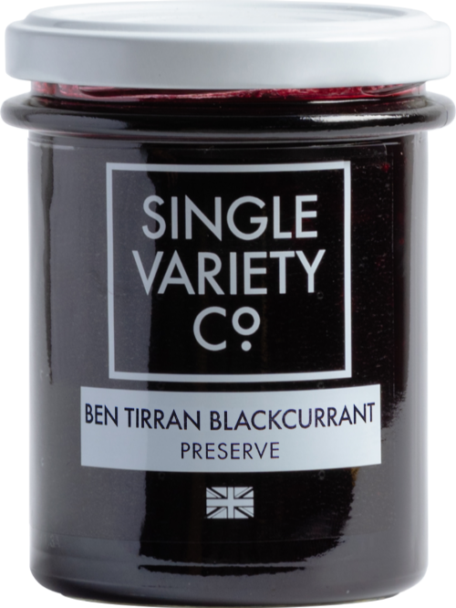 SINGLE VARIETY CO. Ben Tirran Blackcurrant Preserve 225g