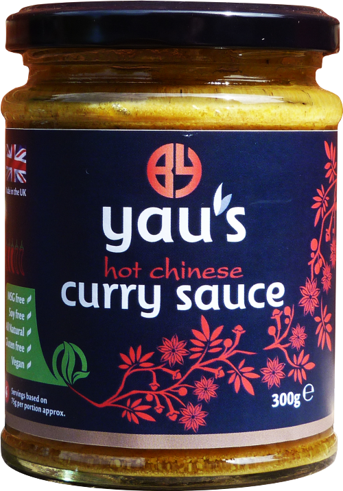 YAU'S Hot Chinese Curry Sauce 300g