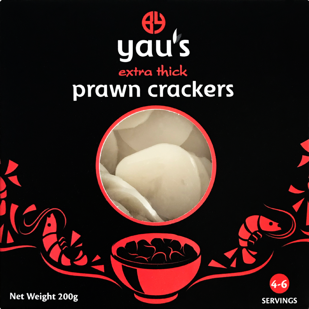 Holleys Fine Foods YAU'S Extra Thick Prawn Crackers 200g