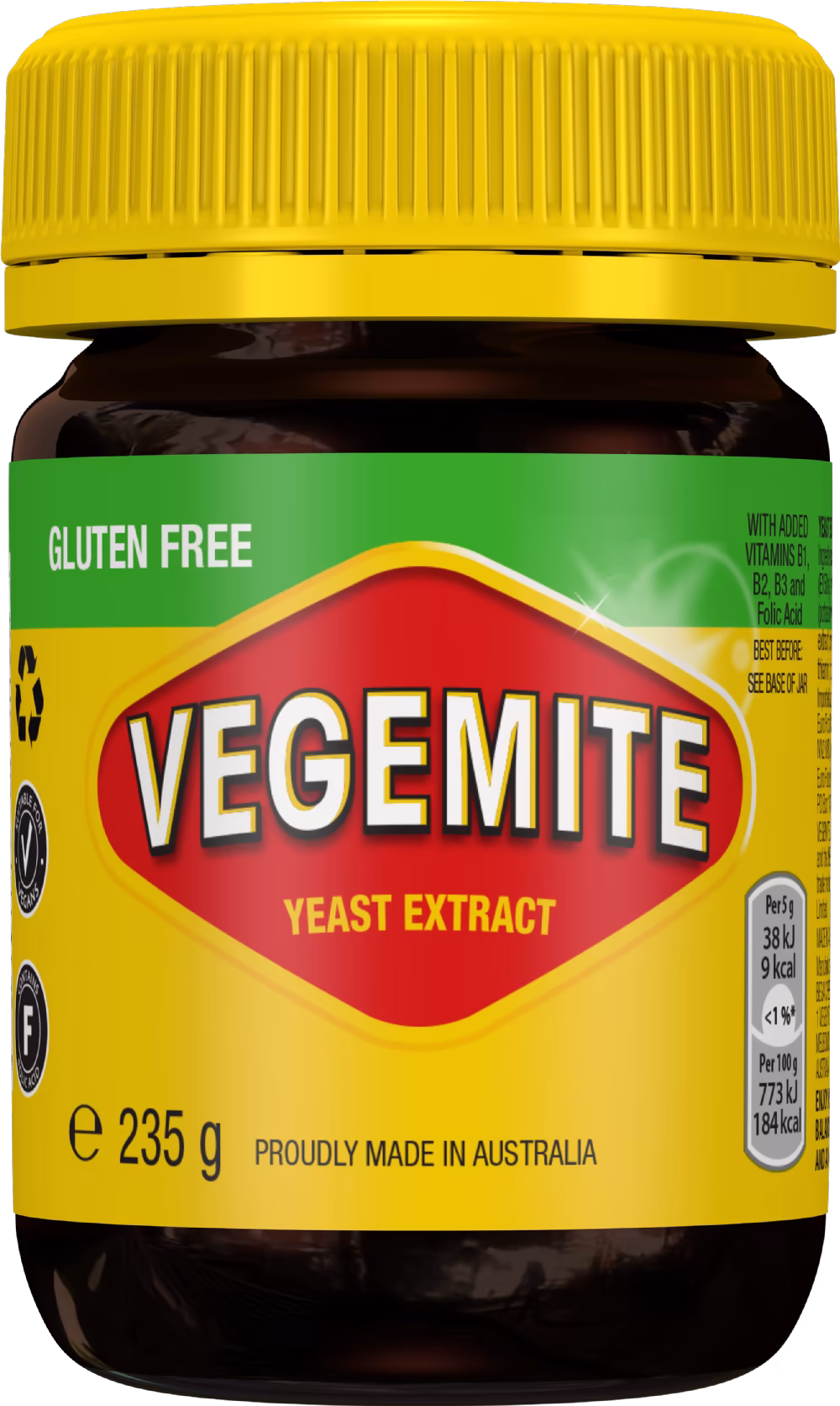 VEGEMITE Gluten Free Yeast Extract 235g