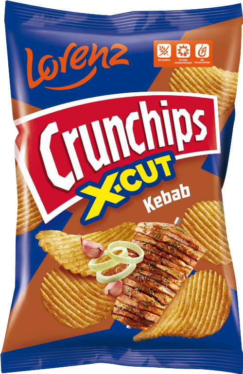 LORENZ Crunchips - Kebab 140g