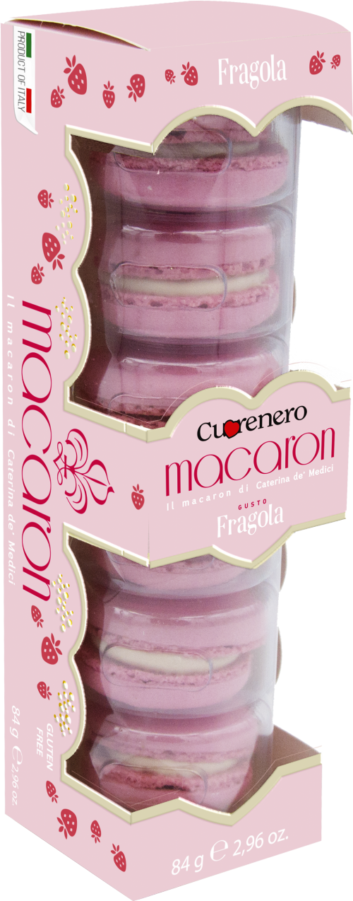 CUORENERO Macaron - Strawberry 84g