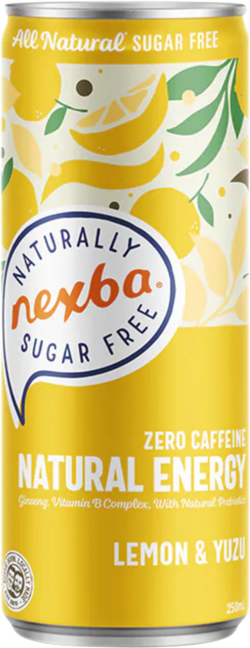 NEXBA Natural Energy Drink - Lemon & Yuzu 250ml