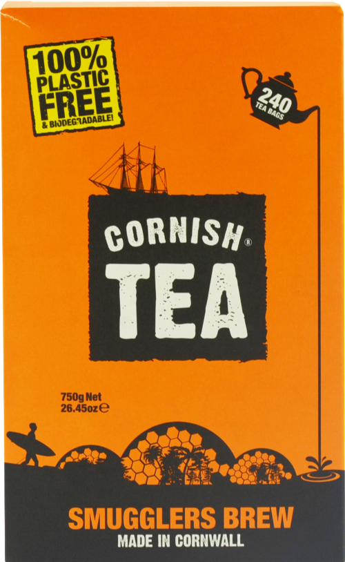 CORNISH TEA COMPANY Smugglers Brew 240 Teabags 750g