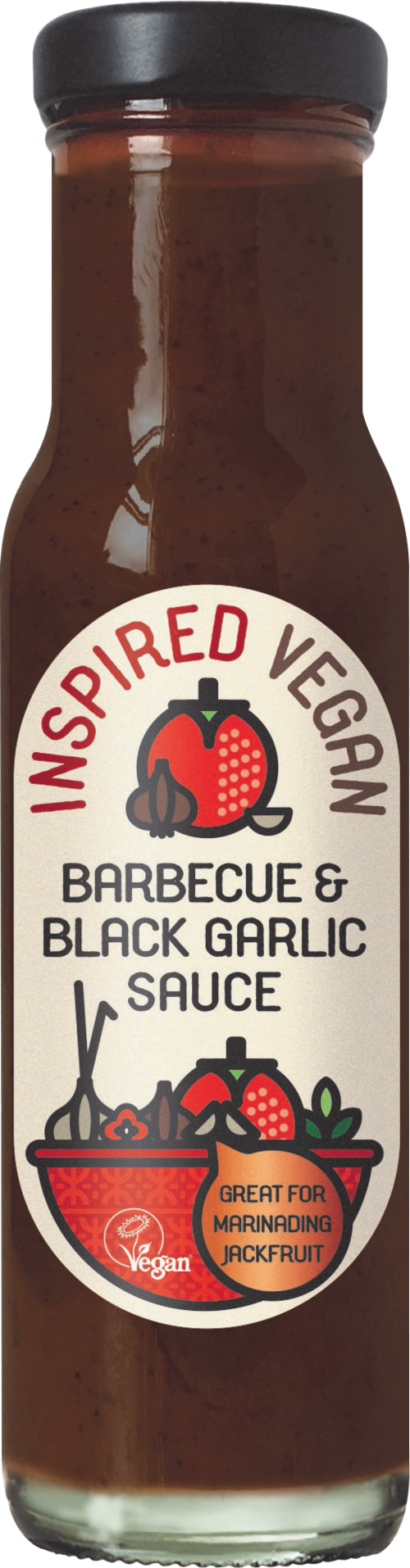 ATKINS & POTTS Inspired Vegan Barbecue & Garlic Sauce 255g