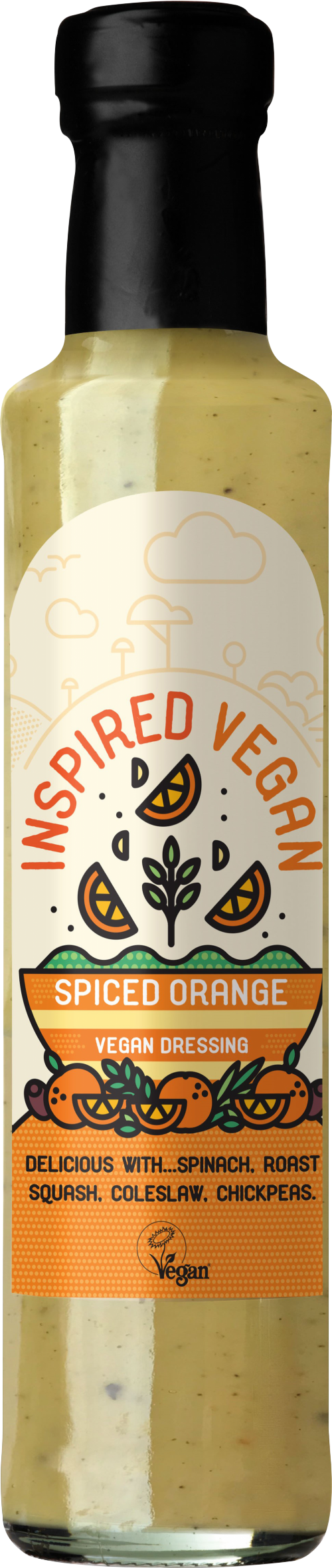 ATKINS & POTTS Inspired Vegan - Spiced Orange Dressing 255g