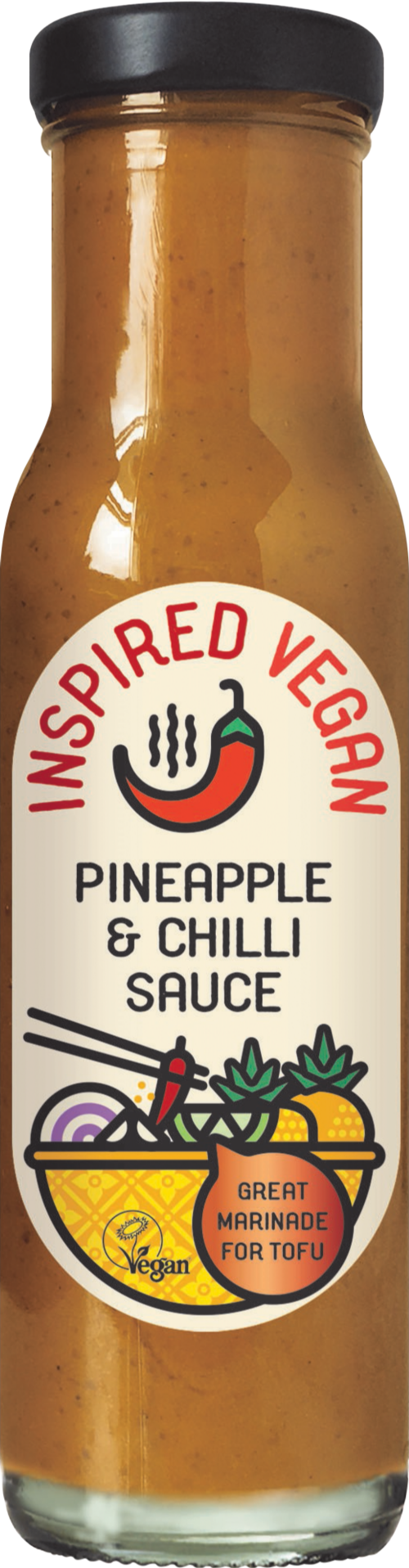ATKINS & POTTS Inspired Vegan Pineapple & Chilli Sauce 255g