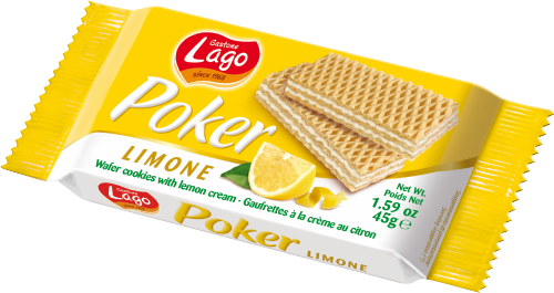 LAGO Poker Wafers - Lemon 45g