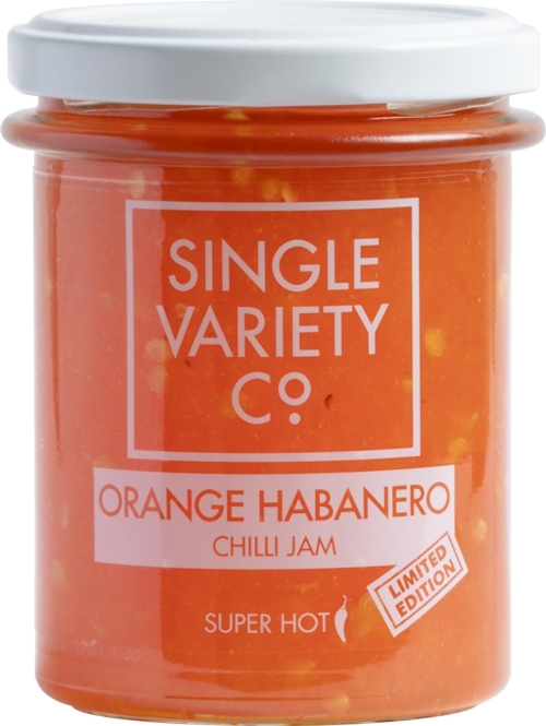 SINGLE VARIETY CO. Orange Habanero Chilli Jam	 225g