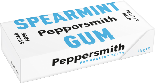 PEPPERSMITH Spearmint Gum with Xylitol 15g