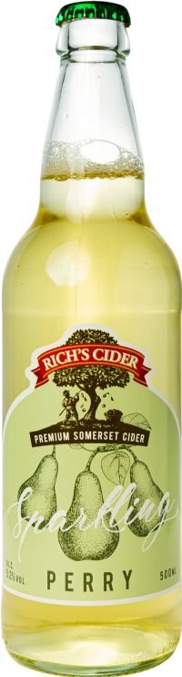RICH'S CIDER Sparkling Perry 5.2% ABV 500ml