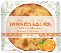 INES ROSALES Sweet Olive Oil Tortas with Orange 120g