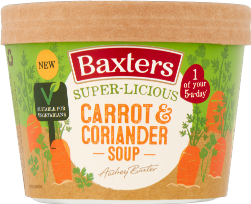 BAXTERS Super-Licious - Carrot & Coriander Soup 350g