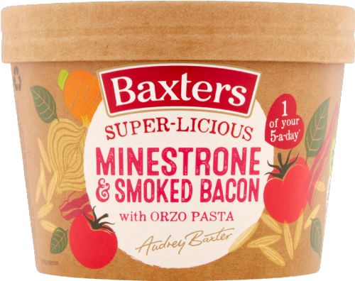 BAXTERS Super-Licious - Minestrone & Smoked Bacon 350g