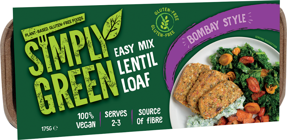 SIMPLY GREEN Easy Mix Lentil Loaf - Bombay Style 180g