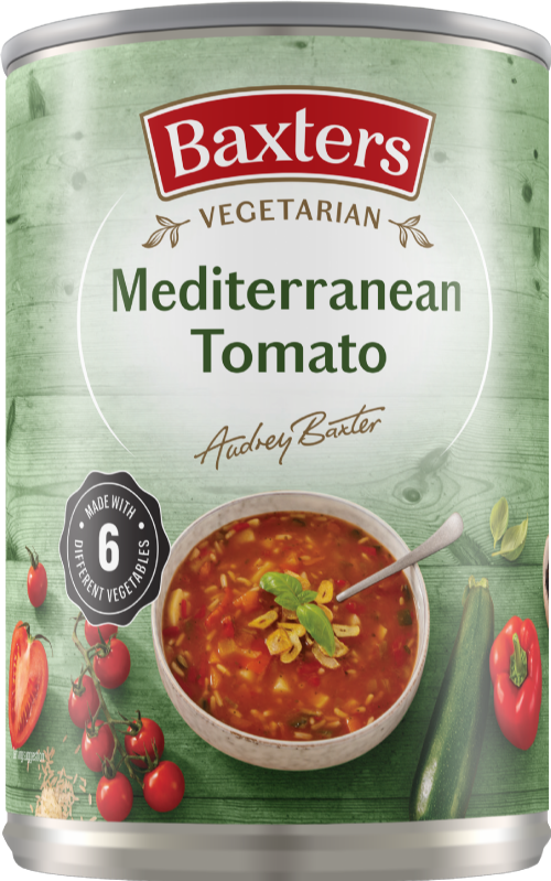 BAXTERS Vegetarian Range - Mediterranean Tomato 400g