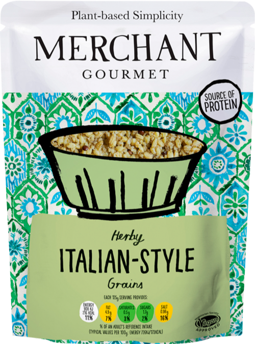 MERCHANT GOURMET Herby Italian-Style Grains 250g