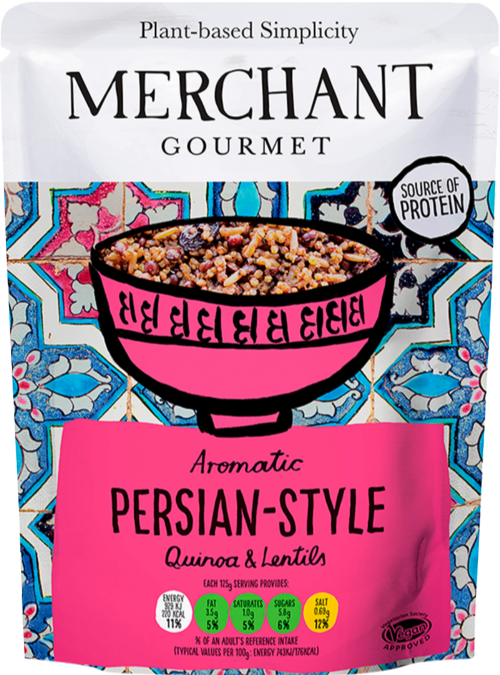 MERCHANT GOURMET Aromatic Persian-Style Quinoa /Lentils 250g