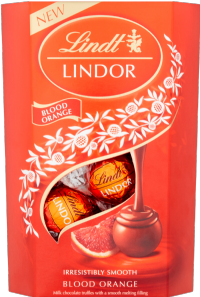 LINDT Lindor Blood Orange Cornet 200g