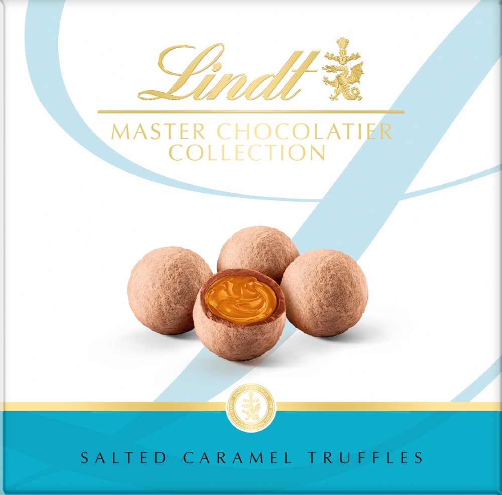 LINDT Master Chocolatier Salted Caramel Truffles 135g