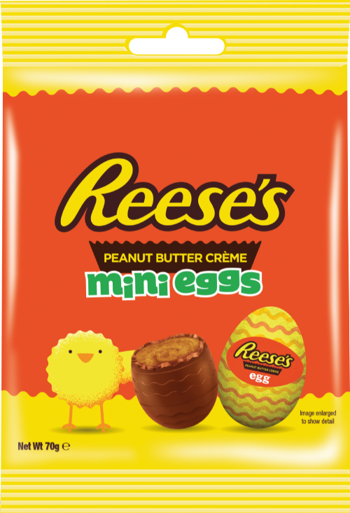 REESE'S Peanut Butter Creme Mini Eggs 70g