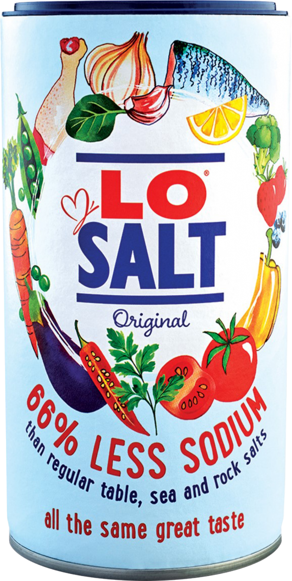 LO SALT Original Reduced Sodium Salt 350g