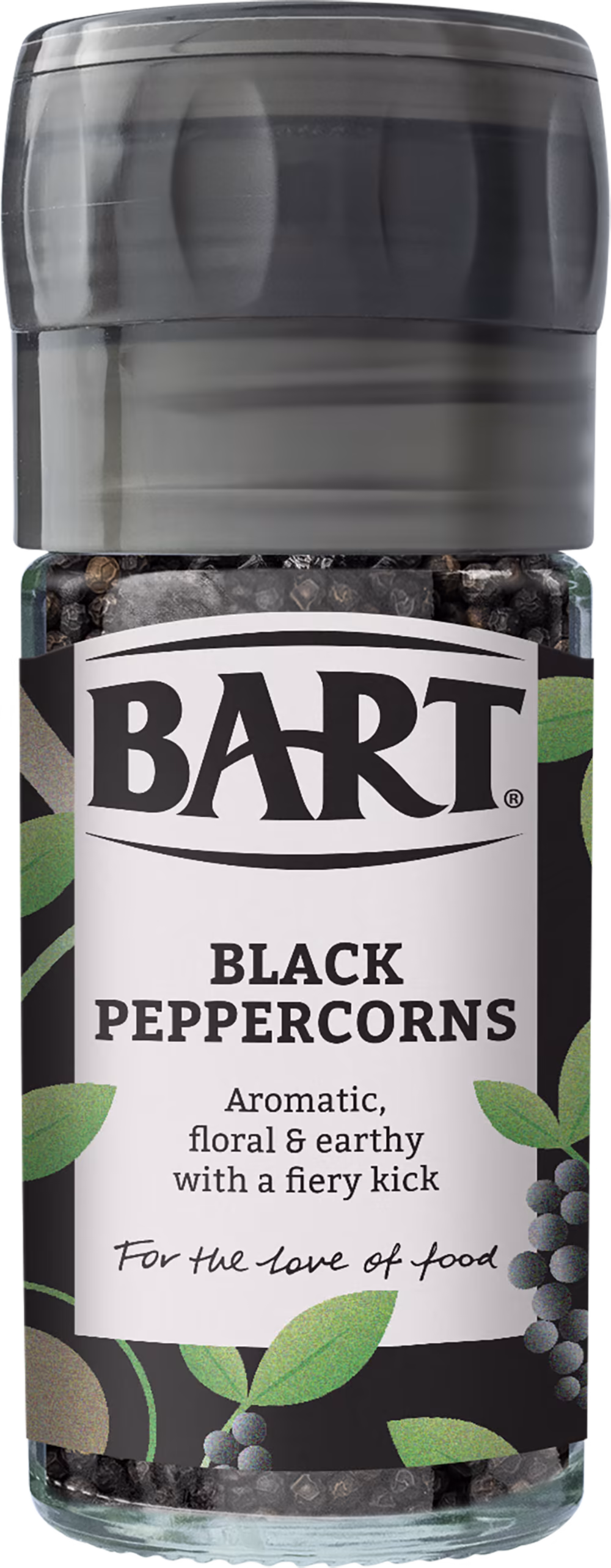 BART Black Peppercorns Mill 42g