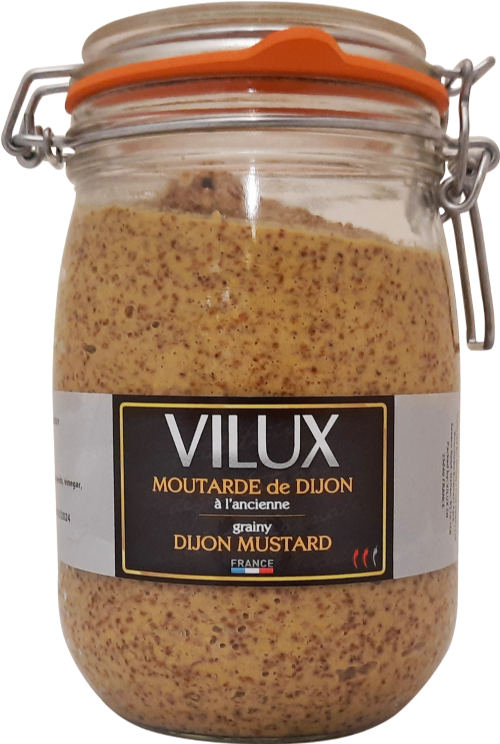VILUX Wholegrain Mustard Le Parfait Jar 1kg