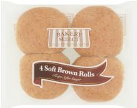 BAKERY SELECT 4 Soft Brown Rolls