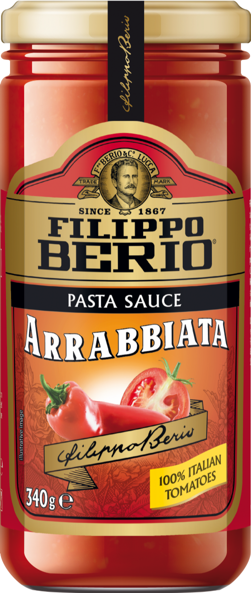 FILIPPO BERIO Arrabbiata Pasta Sauce 340g