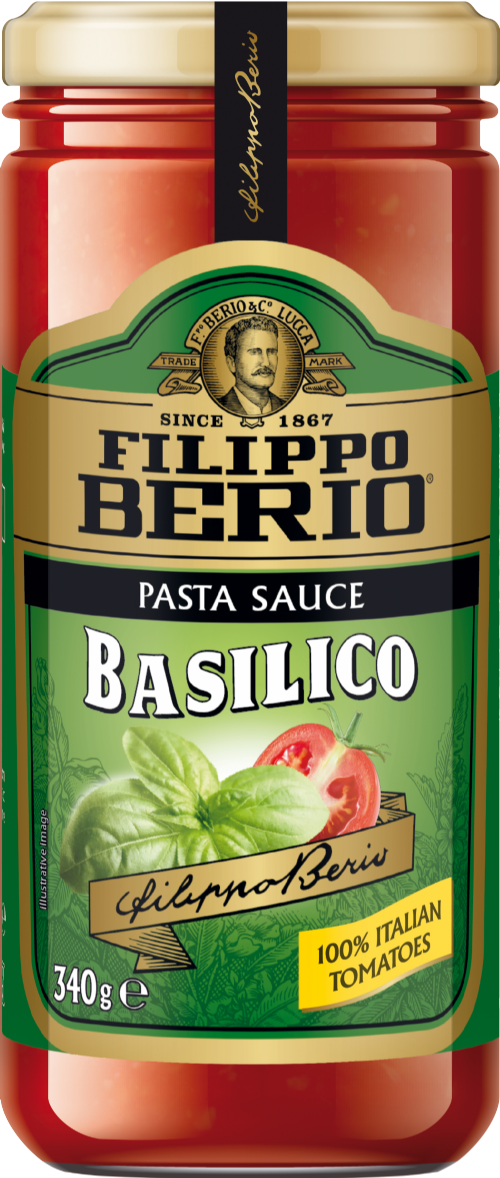 FILIPPO BERIO Basilico Pasta Sauce 340g