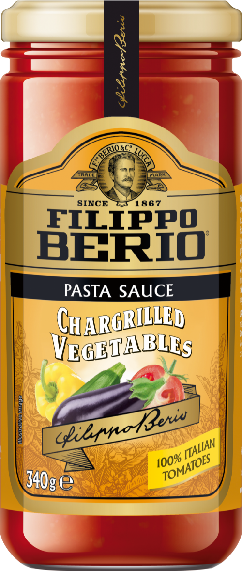 FILIPPO BERIO Chargrilled Vegetables Pasta Sauce 340g