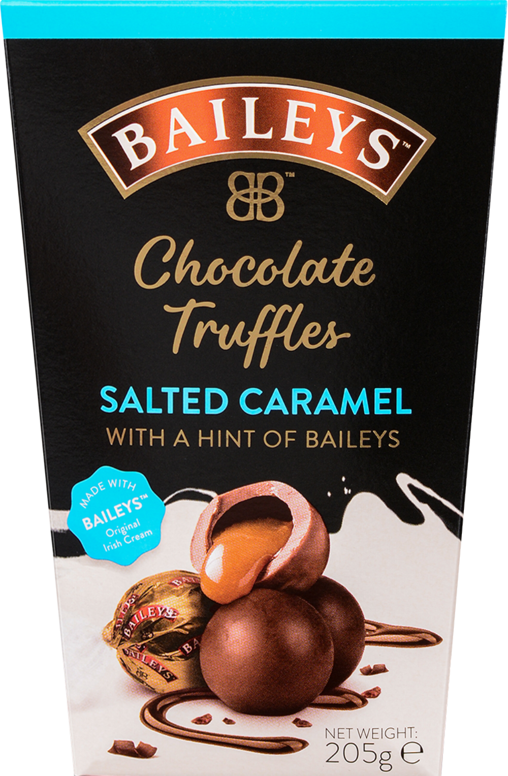 Chocolate truffle bar with Baileys