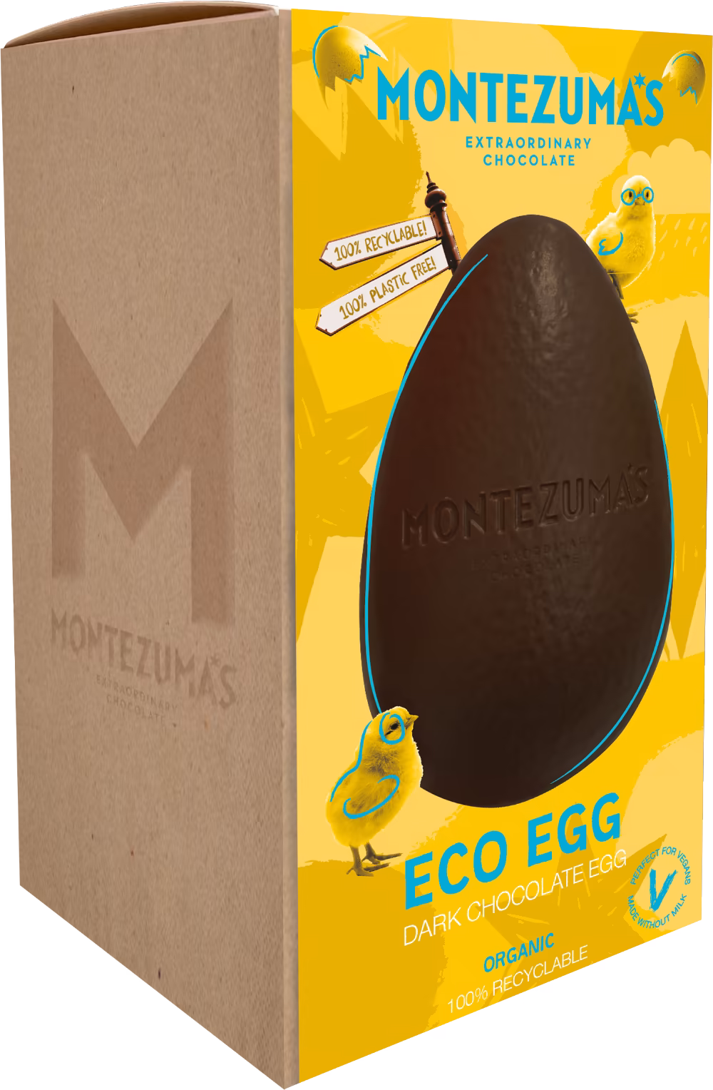 MONTEZUMA'S Eco Egg - Dark Chocolate 150g