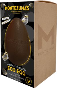 MONTEZUMA'S Eco Egg - Absolute Black Chocolate 150g