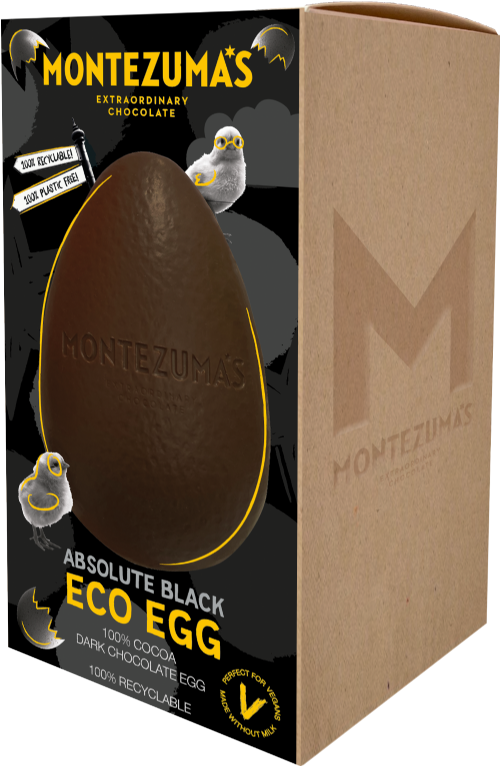 MONTEZUMA'S Eco Egg - Absolute Black Chocolate 150g
