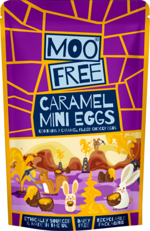 MOO FREE Caramel Mini Eggs 88g