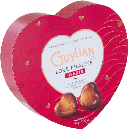 GUYLIAN Love Praline Hearts 105g
