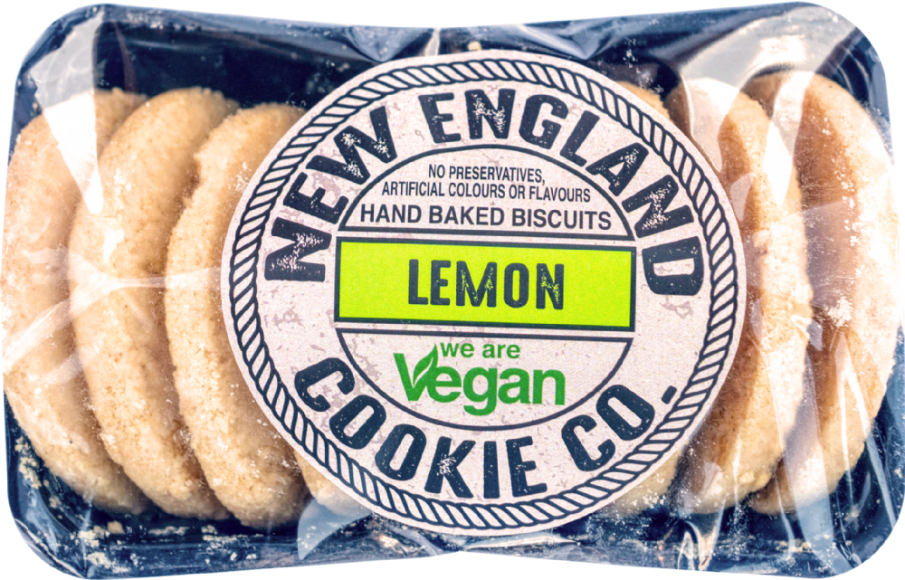 Holleys Fine Foods NEW ENGLAND COOKIE CO. Lemon Biscuits 150g